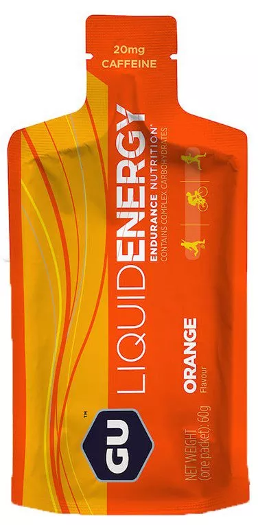 Gel v sáčku GU Liquid Energy 60g Pomeranč