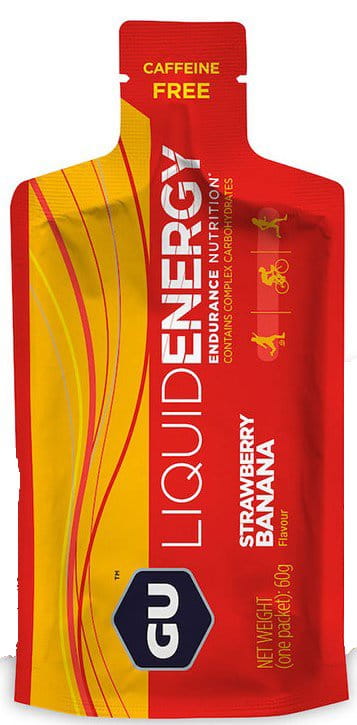 Gel v sáčku GU Liquid Energy 60g Jahoda Banán