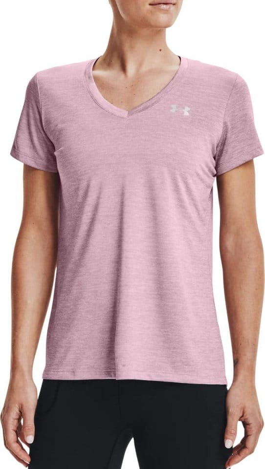 T-shirt Under Armour Tech SSV - Twist-PNK