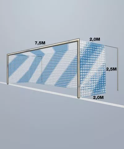 Cawila Net 4MM M120 7,50x2,50m 2x2m