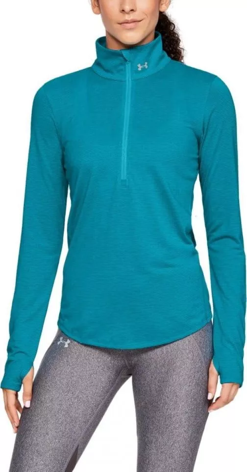Tričko s dlhým rukávom Under Armour Threadborne Streaker Hlf Zp