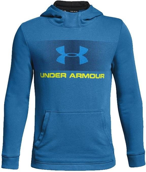 Sweatshirt med hætte Under Armour CTN French Terry Hoody-BLU