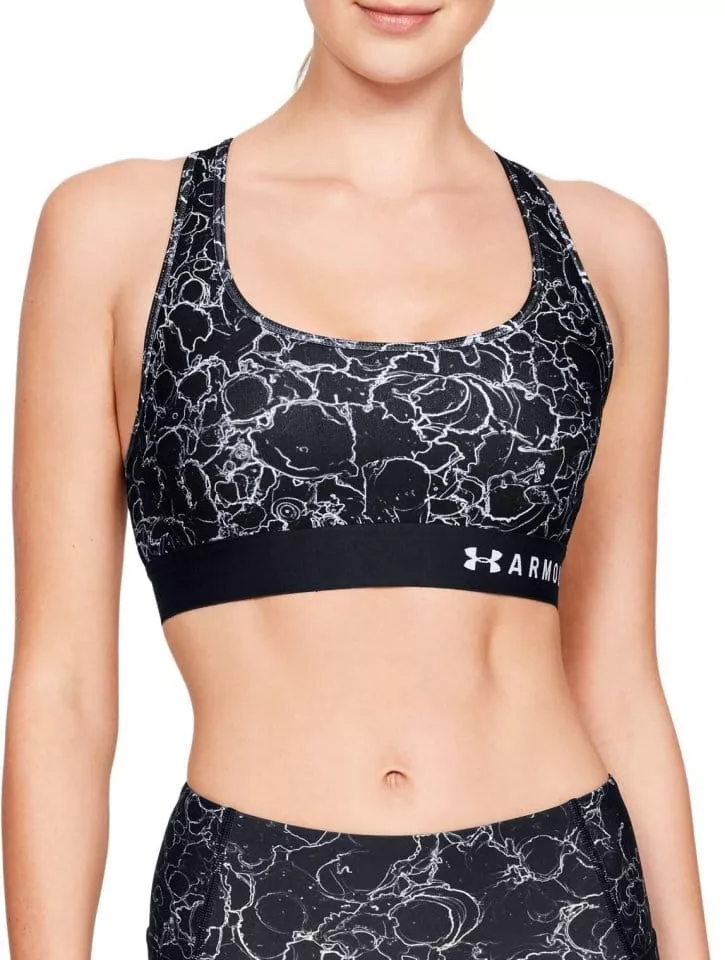 Dámská podprsenka Under Armour Mid Crossback Print