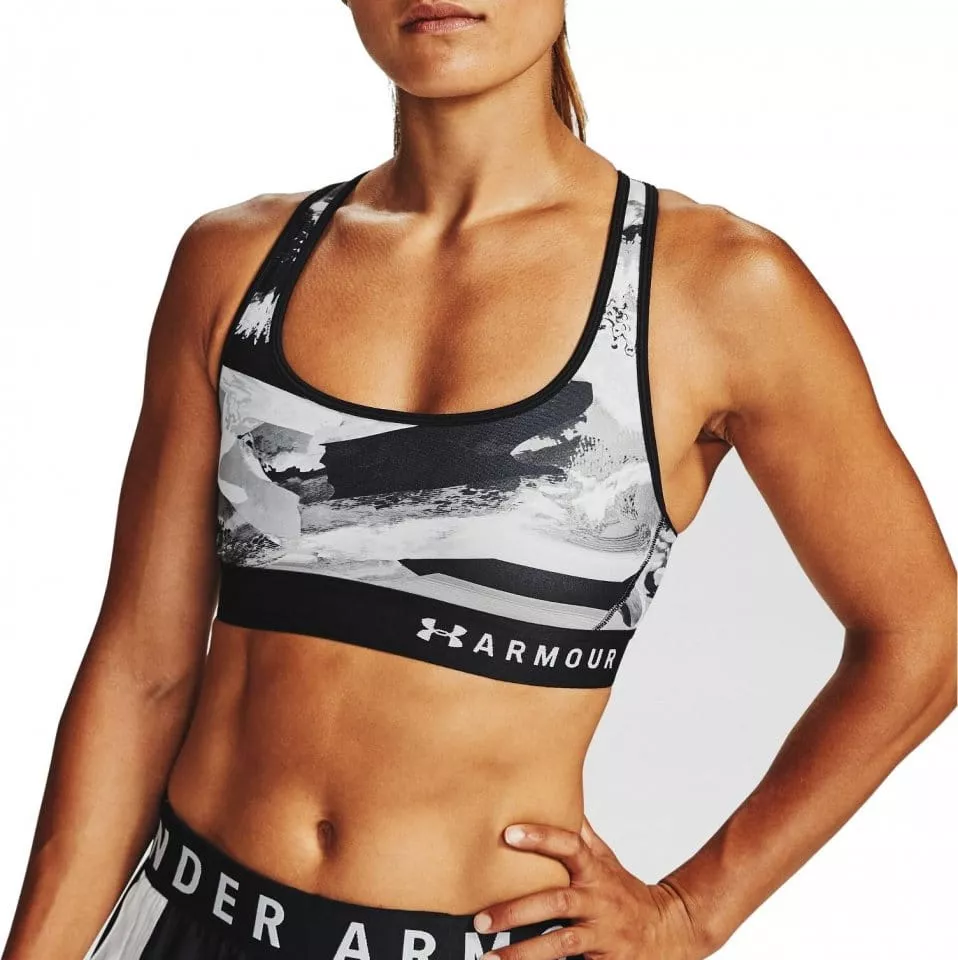 Podprsenka Under Armour Mid Crossback Printed Bra