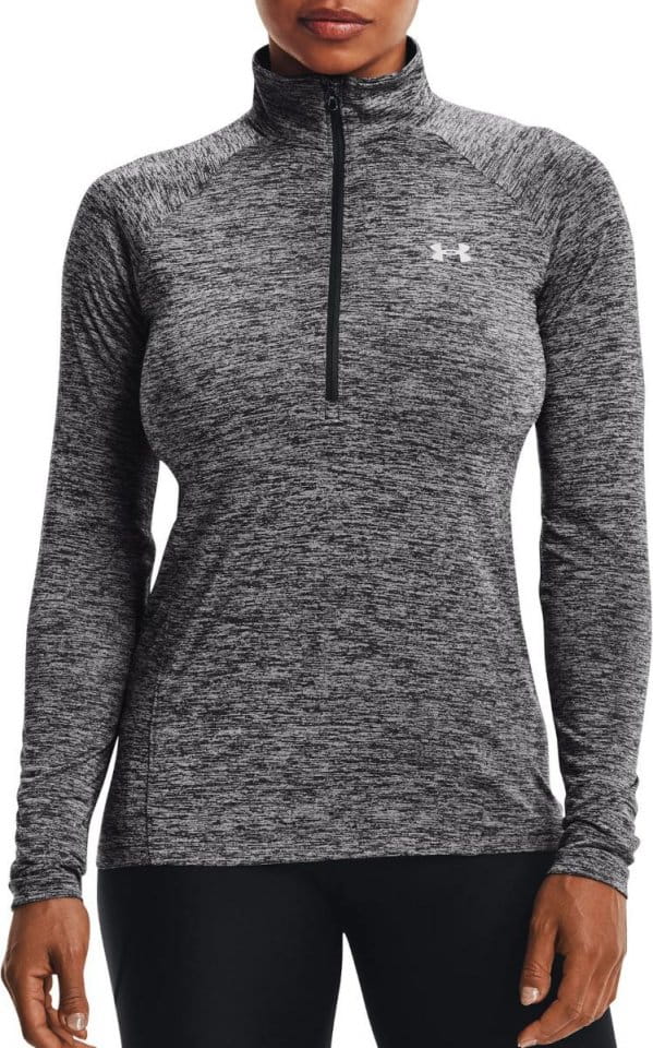 Long-sleeve T-shirt Under Armour Tech 1/2 Zip - Twist-GRY