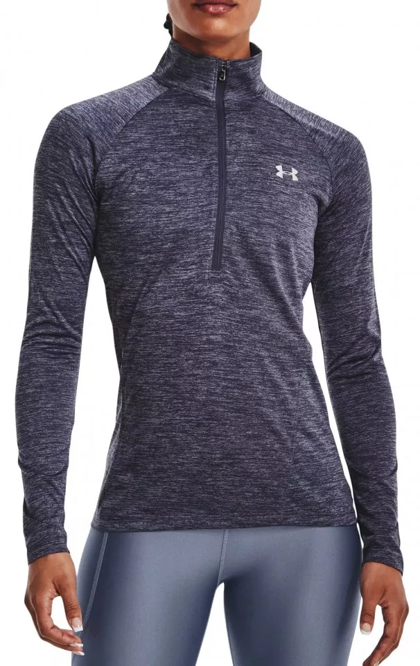 Majica dugih rukava Under Armour Tech 1/2 Zip - Twist-GRY