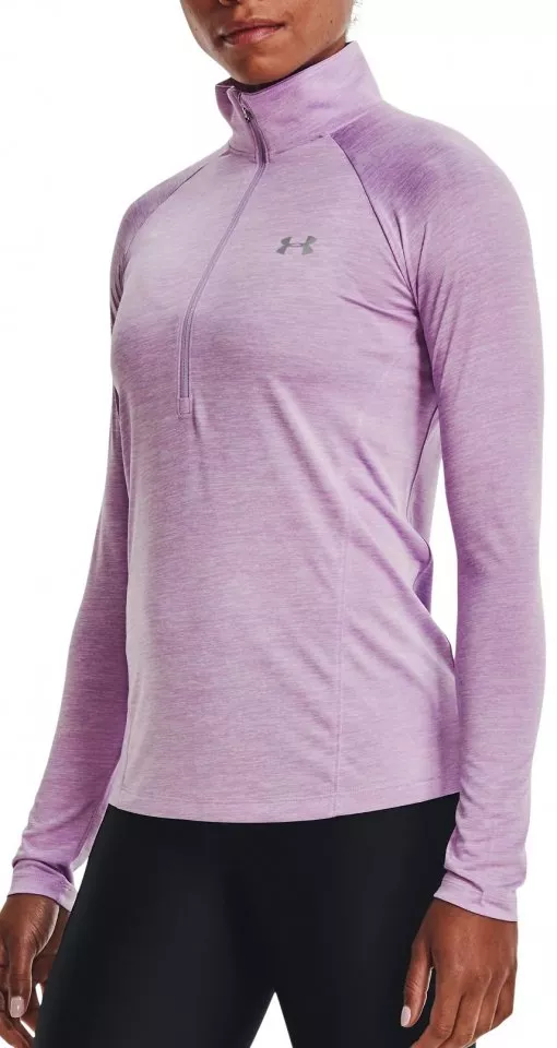 Тениска с дълъг ръкав Under Armour Tech 1/2 Zip - Twist-PPL