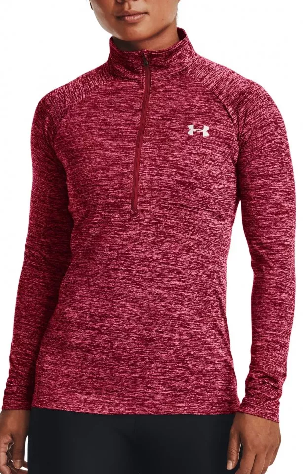 Majica dugih rukava Under Armour Tech 1/2 Zip - Twist-PNK