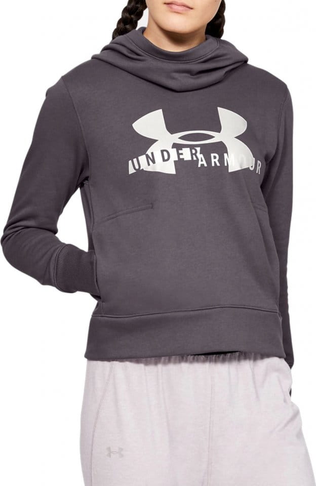 Dámská mikina s kapucí Under Armour Rival Fleece Logo