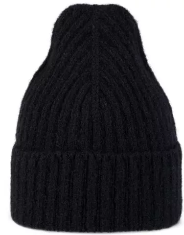 KNITTED BEANIE DRISK BLACK