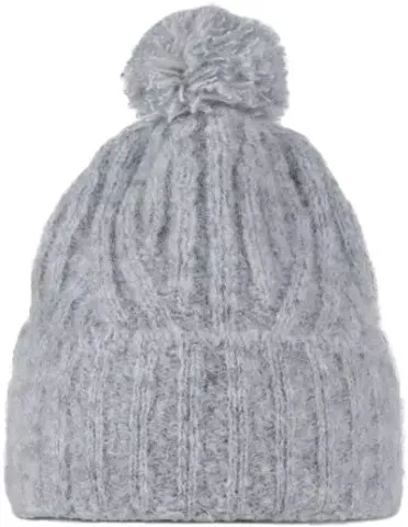 KNITTED BEANIE KYRE LEAD GREY