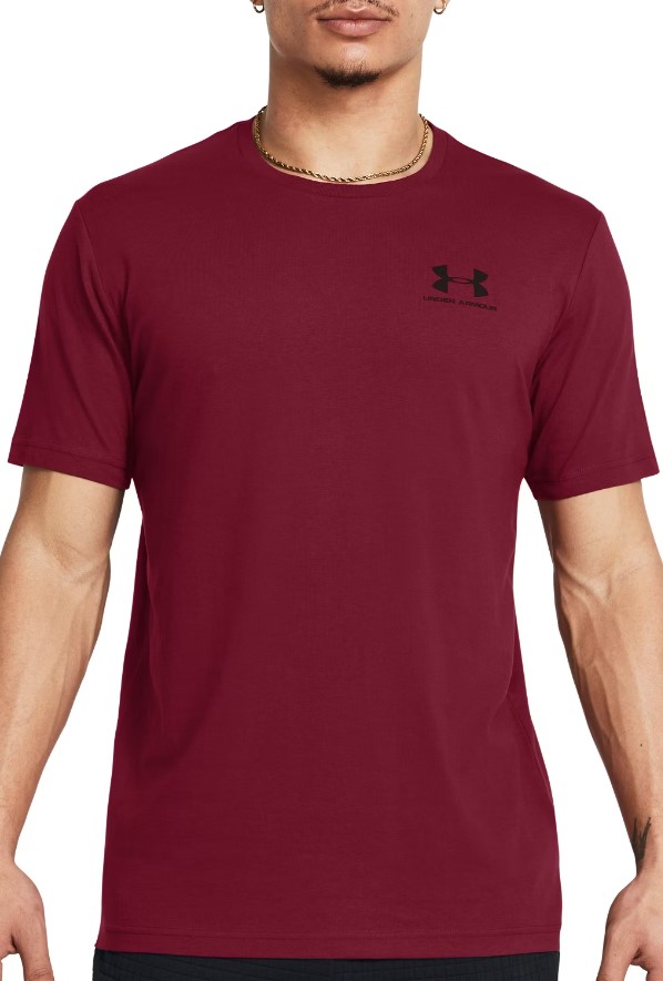 T-shirt Under Armour UA M SPORTSTYLE LC SS-RED