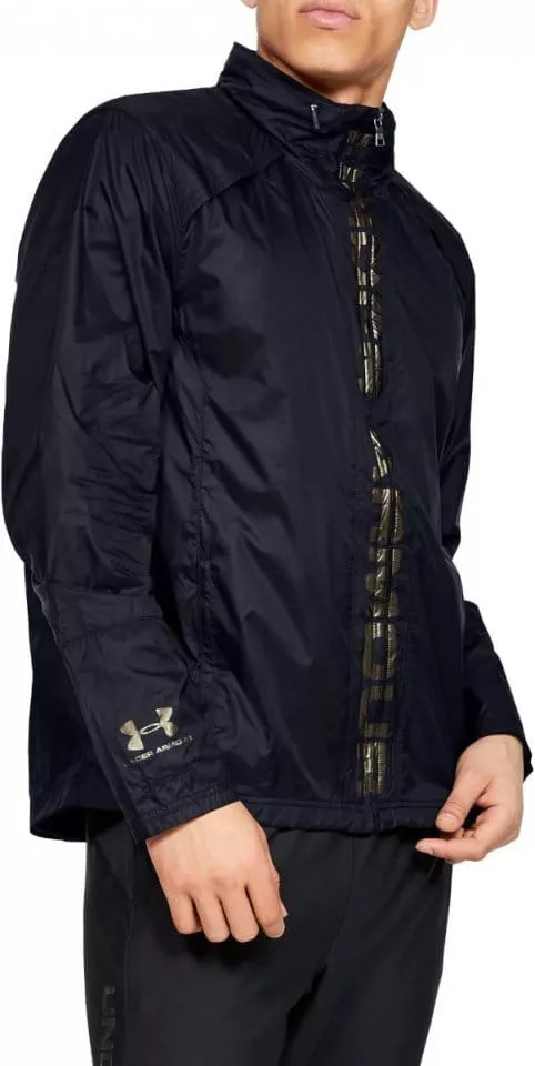Kurtka z kapturem Under Armour Accelerate Pro Storm Shell-BLK