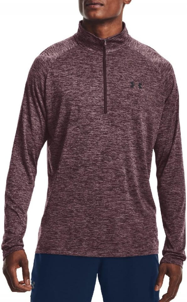 Langarm-T-Shirt Under Armour UA Tech 2.0 1/2 Zip-PPL