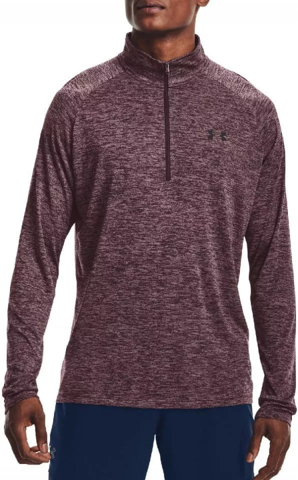 Langarm-T-Shirt Under Armour UA Tech 2.0 1/2 Zip-PPL