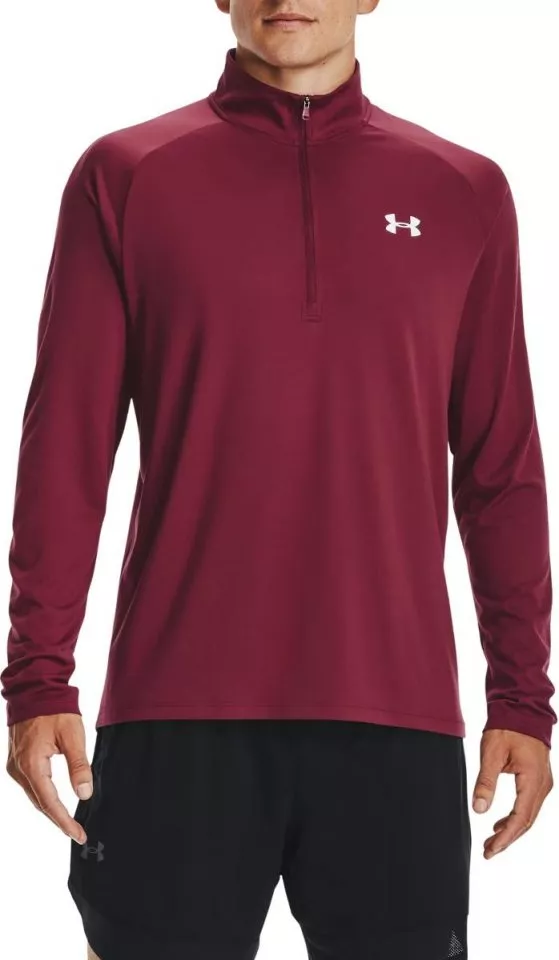 Majica dugih rukava Under Armour UA Tech 2.0 1/2 Zip-RED