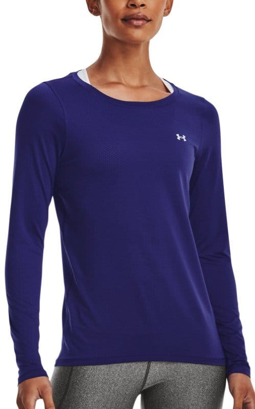 Majica dugih rukava Under UA HG Armour Long Sleeve-BLU