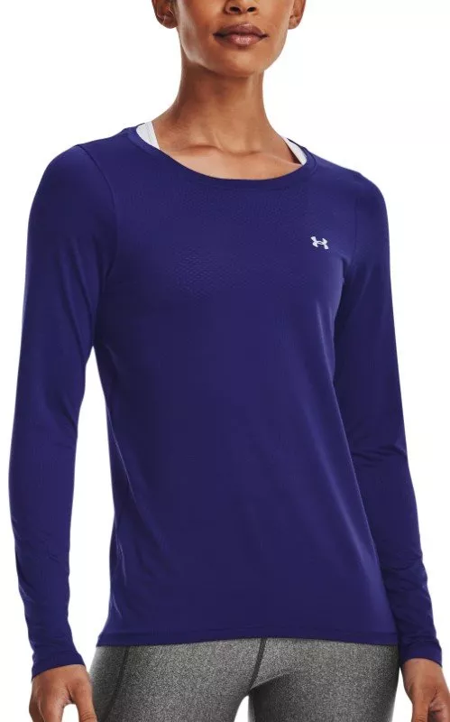 Majica dugih rukava Under UA HG Armour Long Sleeve-BLU