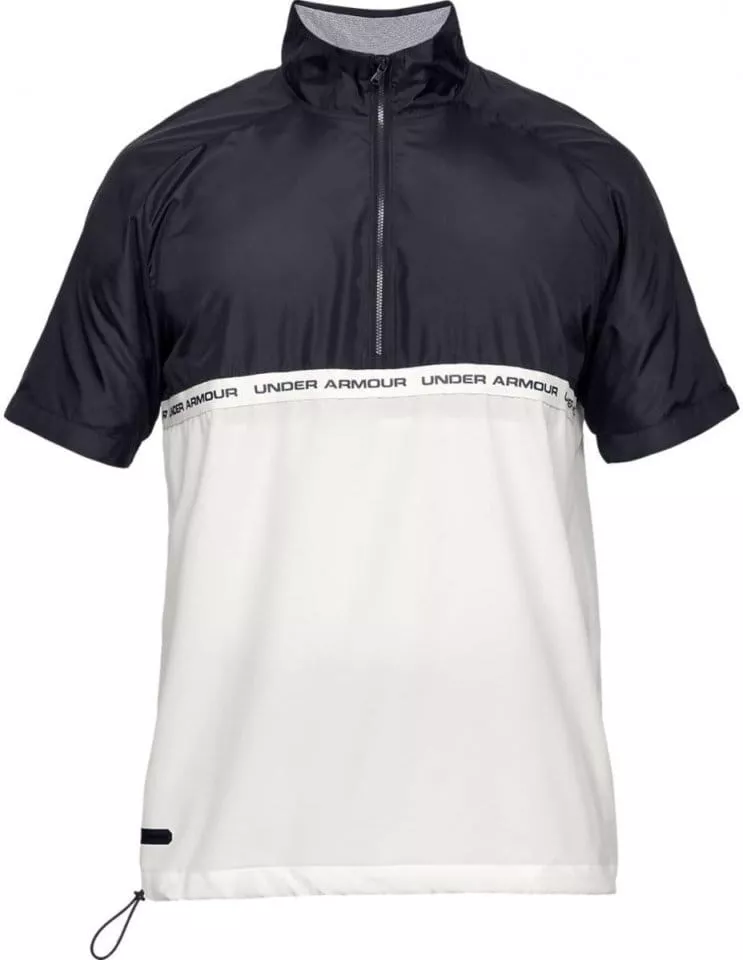 アンパッサン T-shirt Under Armour UNSTOPPABLE WOVEN 1/2 ZIP SS