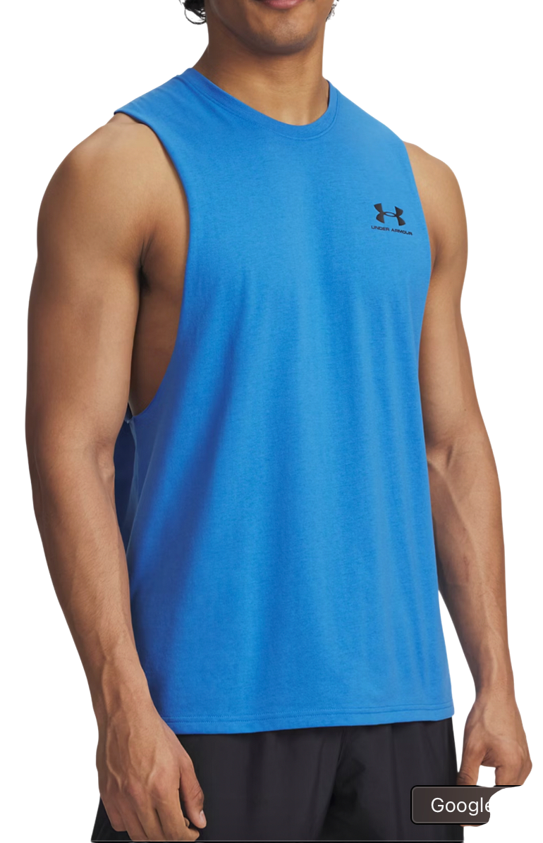 Maiou Under Armour UA LEFT CHEST CUT OFF TANK