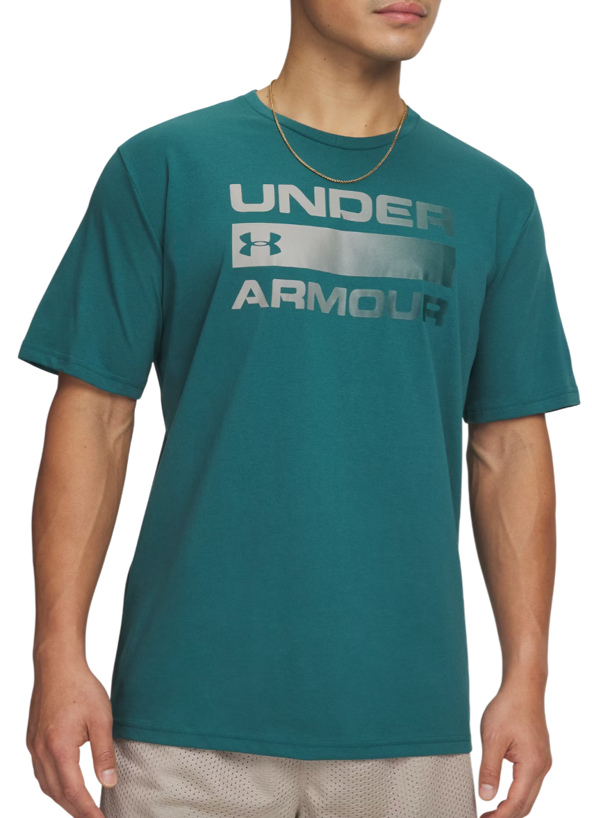 Under Armour Team Issue Wordmark T-shirt, L, Groen