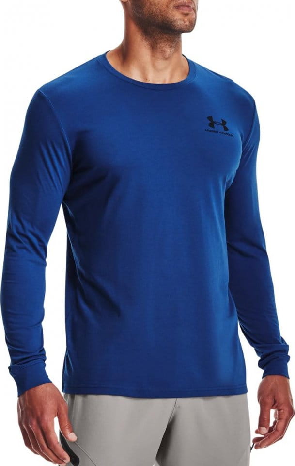 Under Armour UA SPORTSTYLE LEFT CHEST LS-BLU Rövid ujjú póló