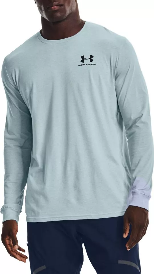 T-paita Under Armour UA SPORTSTYLE LEFT CHEST LS-BLU