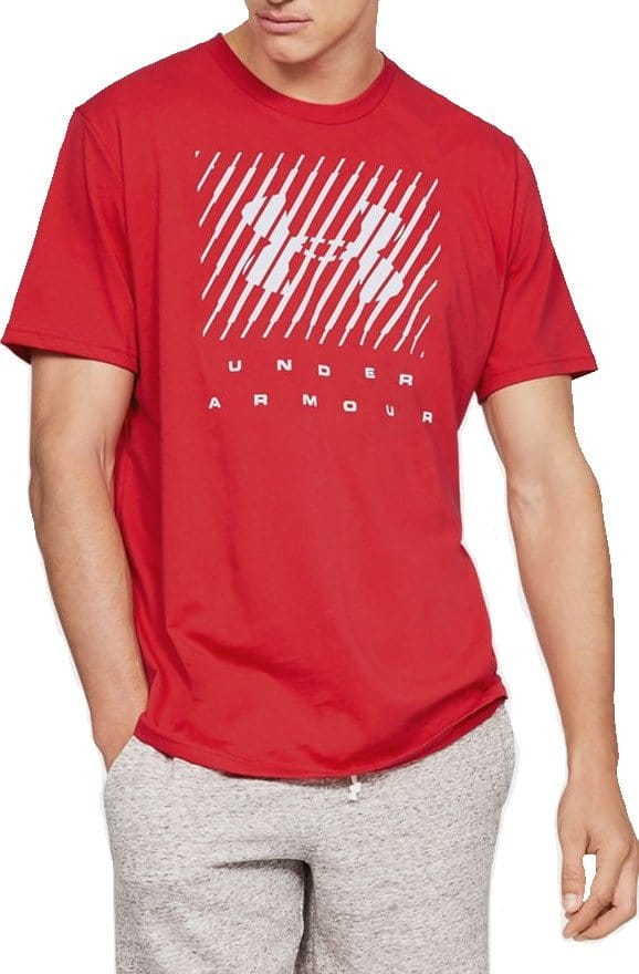 T-Shirt Under Armour UA BRANDED BIG LOGO SS-RED