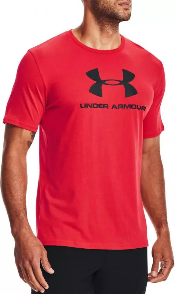 T-shirt Under Armour UA SPORTSTYLE LOGO SS-RED