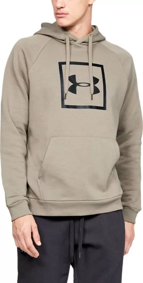 Hooded sweatshirt Under Armour RIVAL FLEECE BOX LOGO HOODIE Top4Running