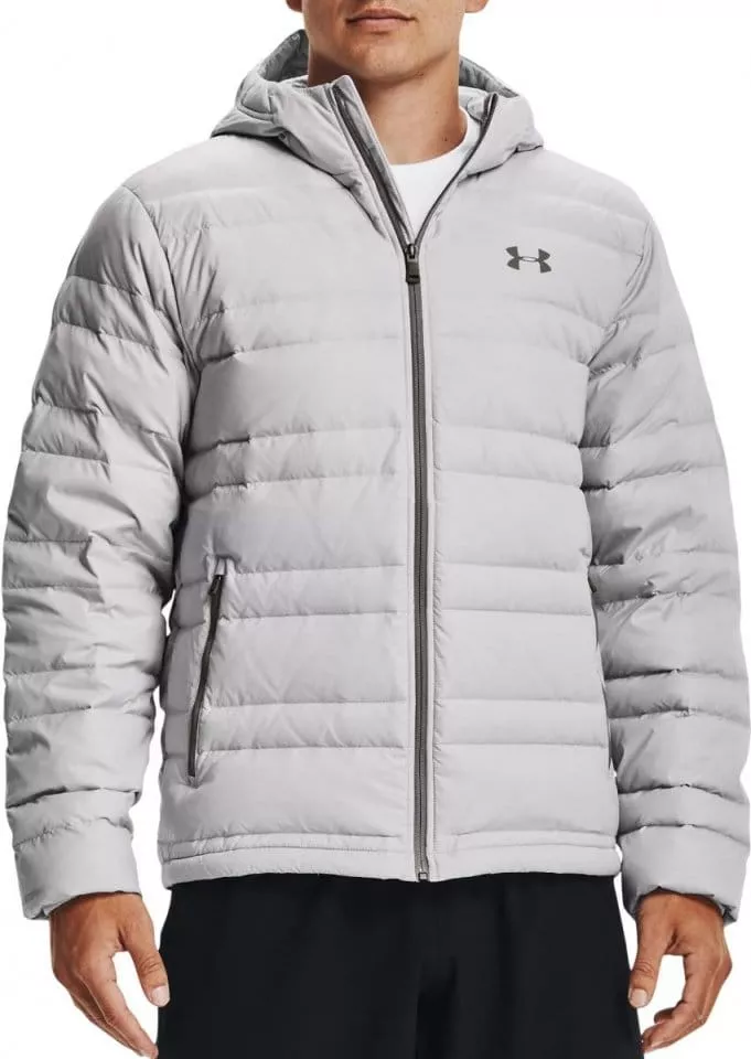 Jakna s kapuco Under UA Armour Down Hooded Jkt-GRY
