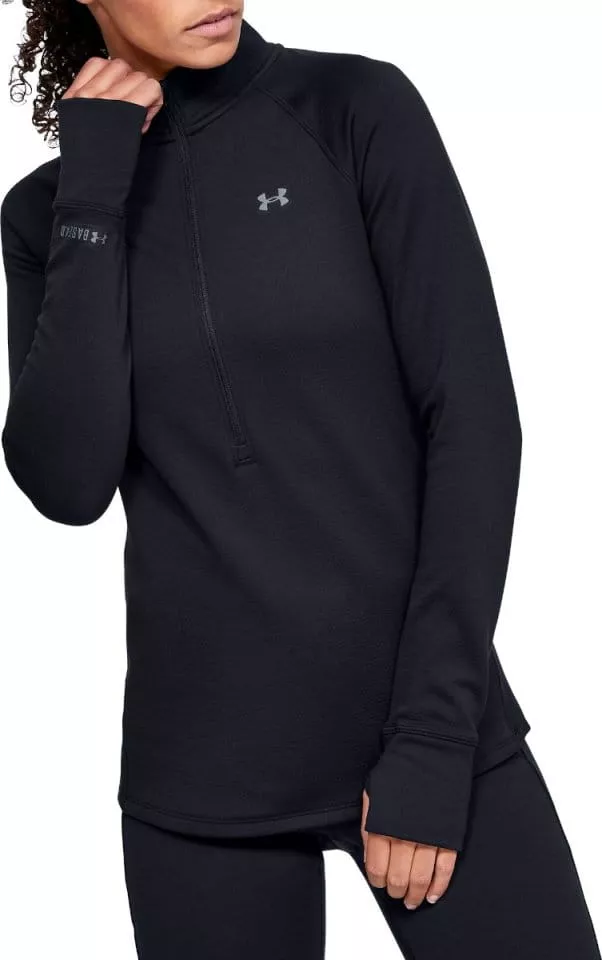 T-Shirt de manga comprida Under Armour ColdGear Base 4.0 1/2 ZIP LS TOP W