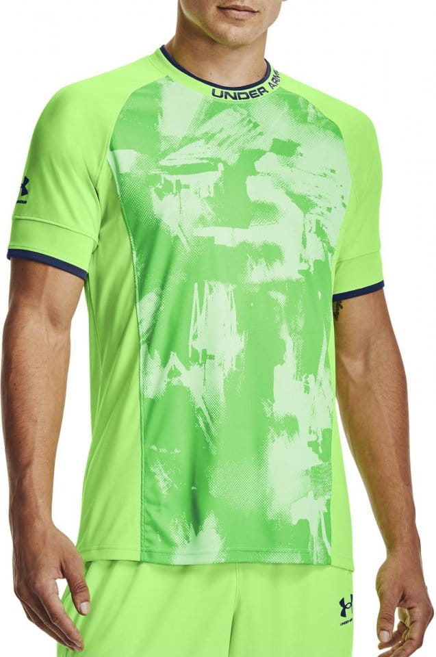 T-Shirt Under Armour Challenger III Novelty Top-GRN