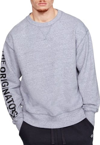 UA PERFORMANCE ORIGINATORS FLEECE CREW-G