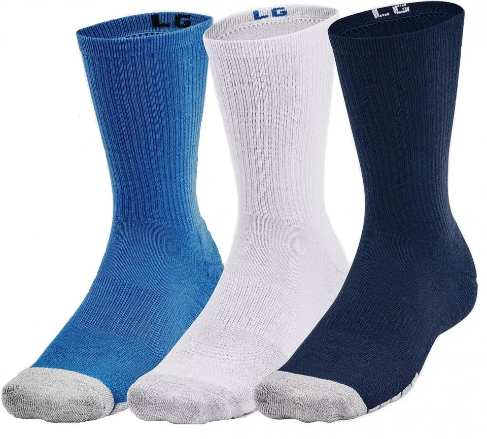 Socks Under Armour UA Heatgear Crew 3pk-NVY