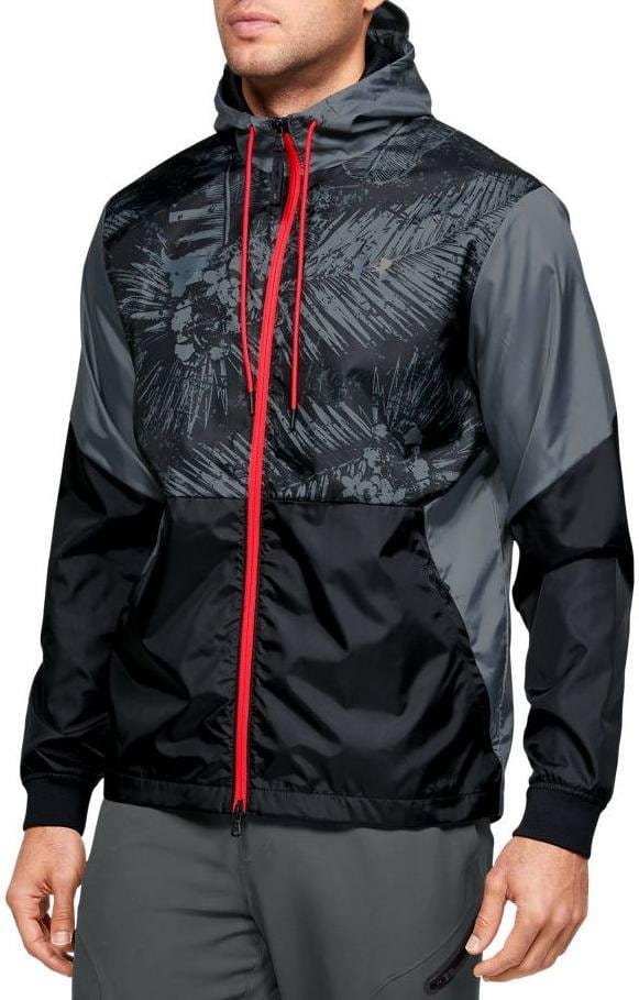 Under Armour Mens Project Rock Legacy Windbreaker Jacket popular Hooded Medium NWT