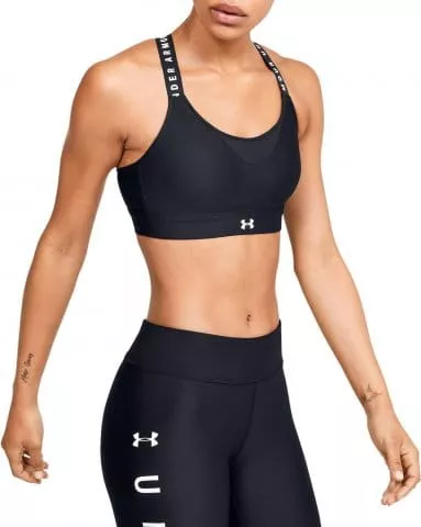 Soutien New Balance Sleek Medium Support Pocket Zip Front Bra - Top4Running .pt