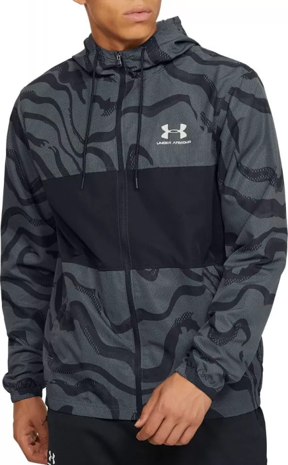 Kapuzenjacke Under Armour SPORTSTYLE WIND PRINTED HOODED JACKET