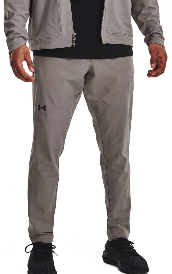 Pants Under Armour UA UNSTOPPABLE TAPERED PANTS-GRY