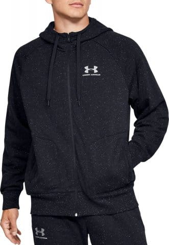 SPECKLED FLEECE FZ HOODIE