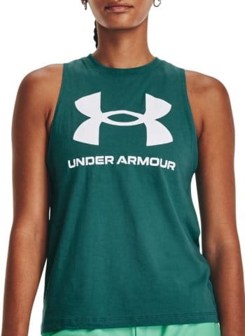 UA LIVE SPORTSTYLE TANK-GRN