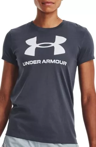 UA TEAM ISSUE WORDMARK SS-NVY-GRY