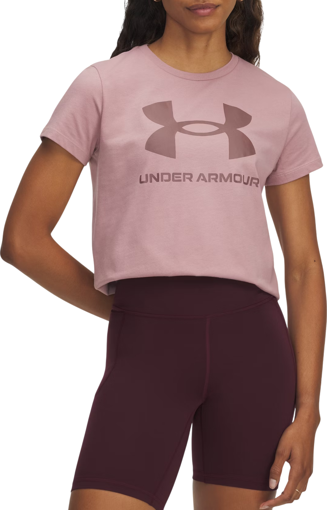 Tricou Under Armour UA Rival Logo Women's Short Sleeve
