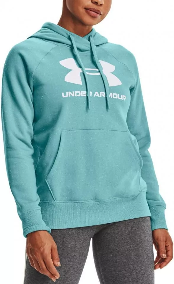 Суитшърт с качулка Under Armour Rival Fleece Logo Hoodie-BLU