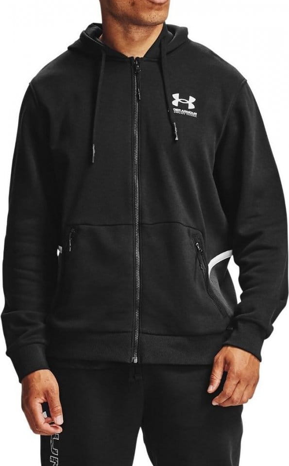 Φούτερ-Jacket με κουκούλα Under Armour UA Rival Fleece AMP FZ HD