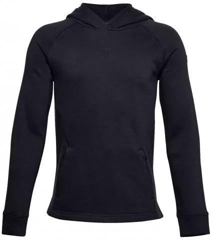 UA PJT ROCK CC FLEECE HOODIE-BLK