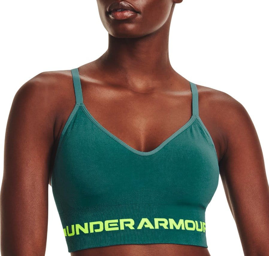 BH Under Armour UA Seamless Low Long Bra-GRN