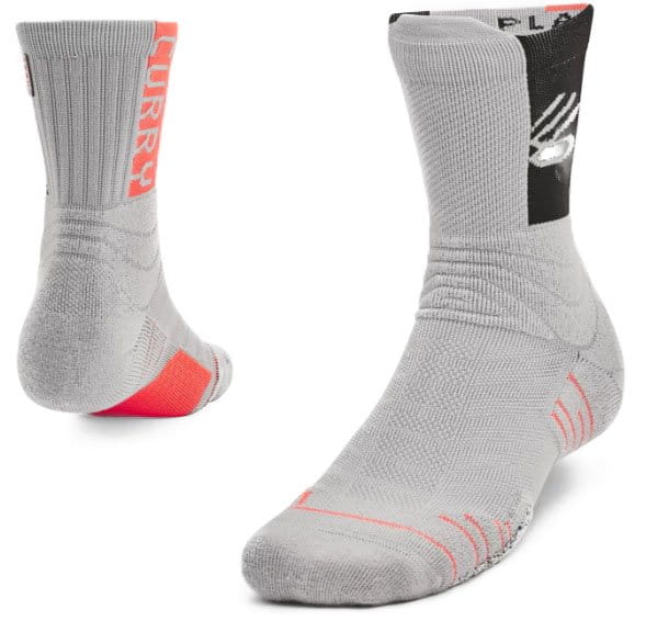 Pánské ponožky Under Armour Curry Playmaker Mid Crew