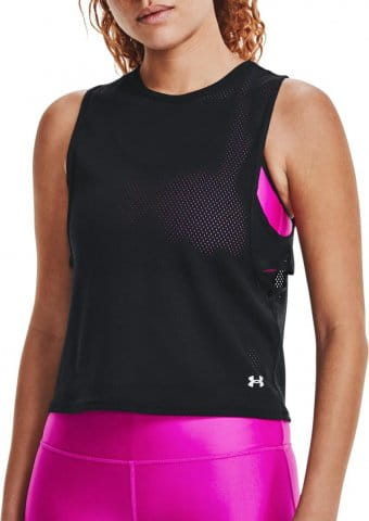 UA HG Armour Muscle Msh Tank-BLK