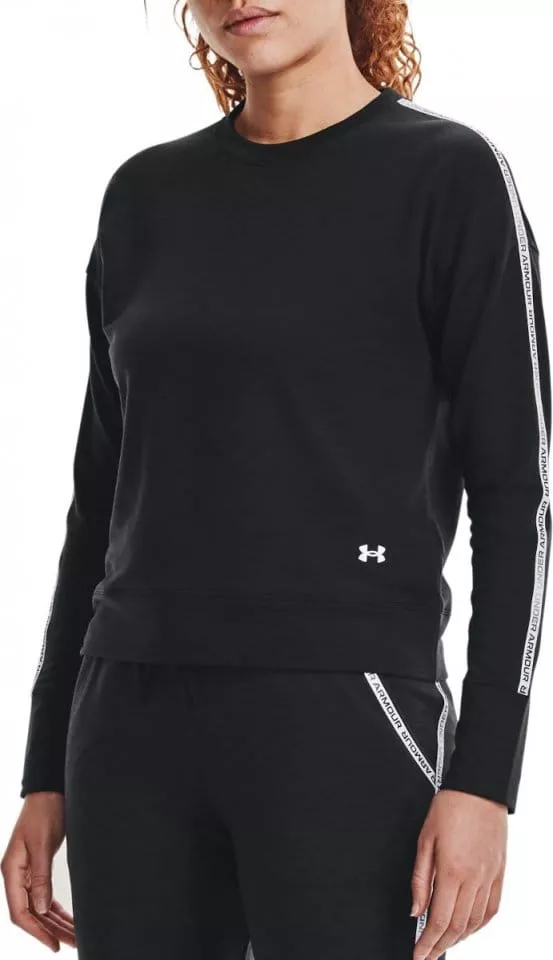 Sweatshirt Under Armour UA Rival Terry Taped Crew-BLK